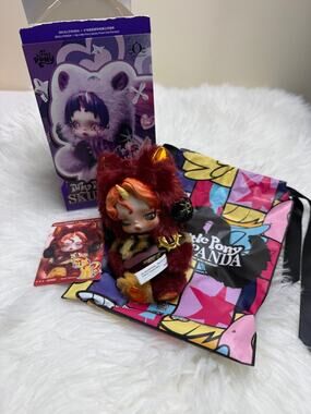 Skullpanda My Little Pony Sunset Shimmer Costume Set Red Yellow Black Cloth Hair